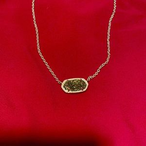 Kendra Scott Black and Silver Necklace